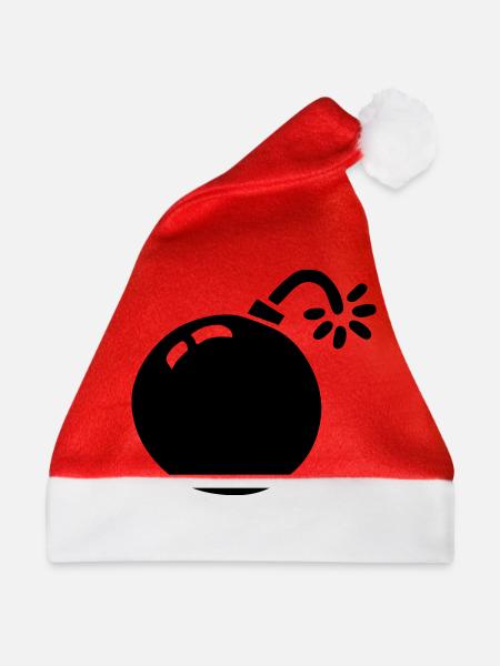 Bombe - Weihnachtsmütze - Rot