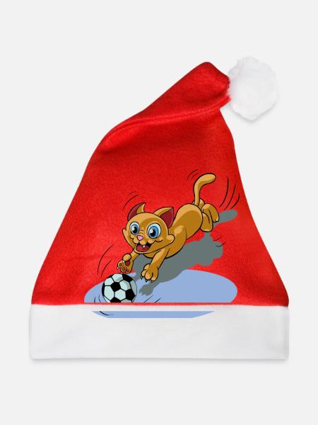 Sweet cat - Weihnachtsmütze - Rot