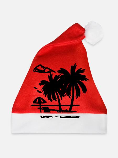 der Süden - Weihnachtsmütze - Rot