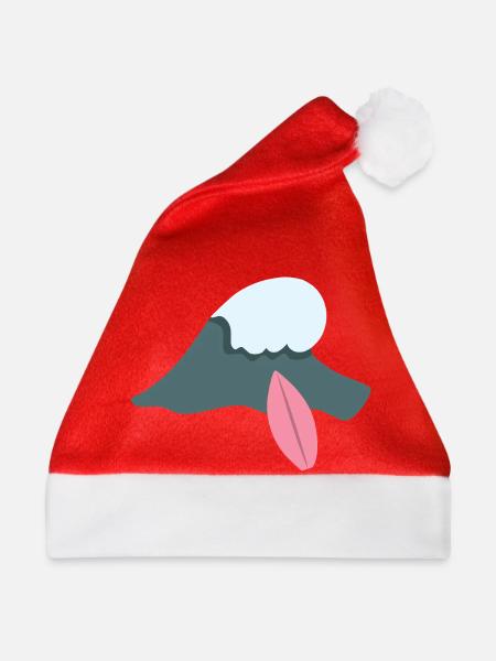 Surfing Wellenreiten - Weihnachtsmütze - Rot