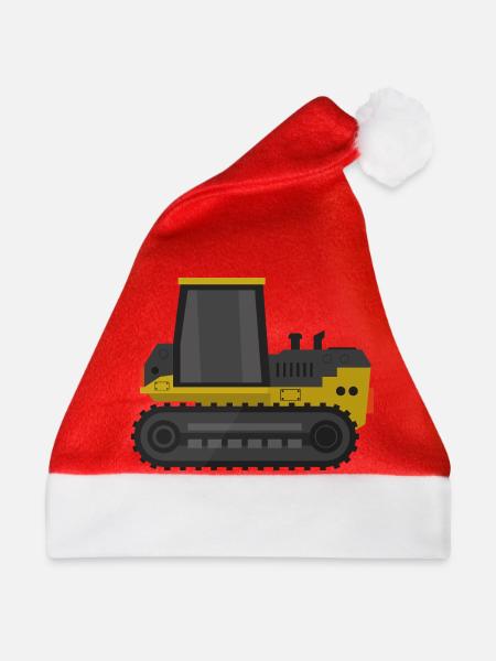 Raupenschlepper - Weihnachtsmütze - Rot