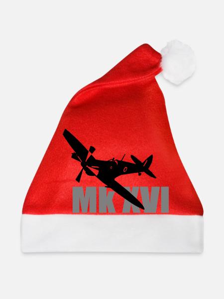 Spitfire Mk 16 - Weihnachtsmütze - Rot
