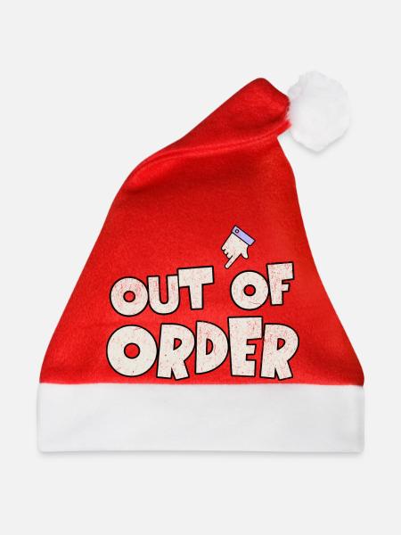OUT OF ORDER - Weihnachtsmütze - Rot