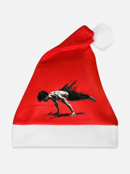 planche_kalo-Design - Weihnachtsmütze - Rot