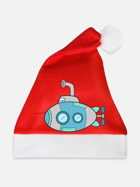U-Boot - Weihnachtsmütze - Rot