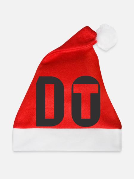 Do It Dont Quit Dark - Weihnachtsmütze - Rot