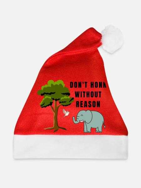Don-t_honk - Weihnachtsmütze - Rot