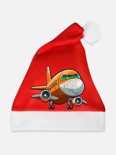 Comic Düsenflieger - Weihnachtsmütze - Rot