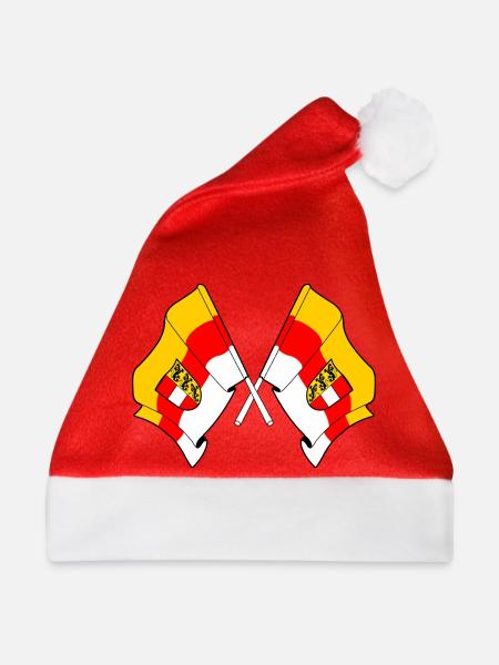 Kärnten Kreuzflaggen - Weihnachtsmütze - Rot