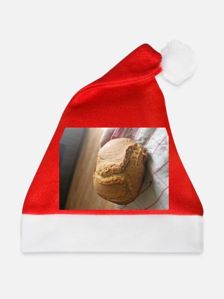 Goldkruste-Brot - Weihnachtsmütze - Rot