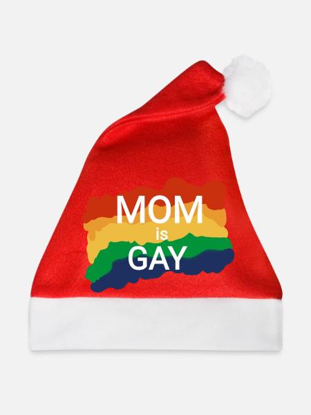 Lesbisch Mutter zum Mutterwürdigkeiten - Weihnachtsmütze - Rot