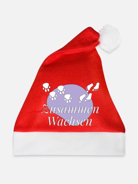 Zusammen wachsen Teamgeist Wachstum - Weihnachtsmütze - Rot