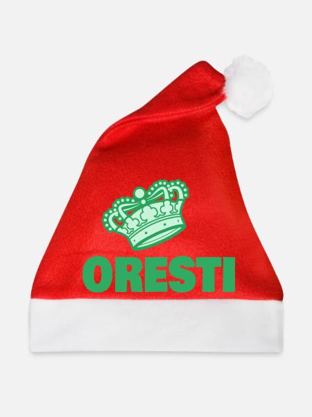 Geschenk für Oresti - Weihnachtsmütze - Rot