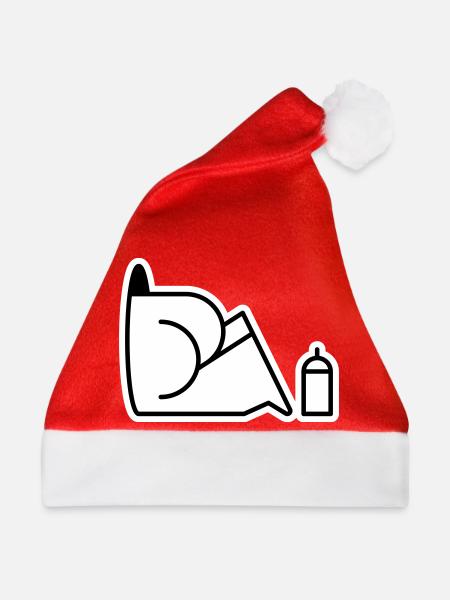 Looking For Cans - Weihnachtsmütze - Rot