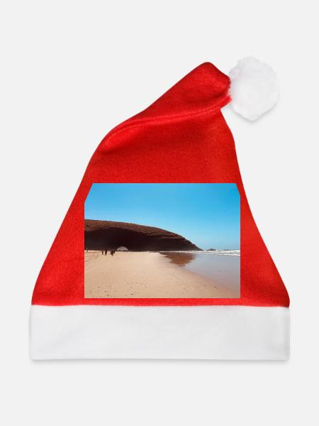 Red Rock Beach - Weihnachtsmütze - Rot