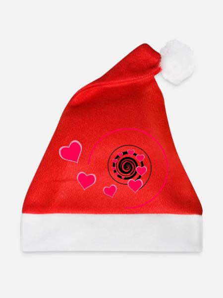 Love - Weihnachtsmütze - Rot