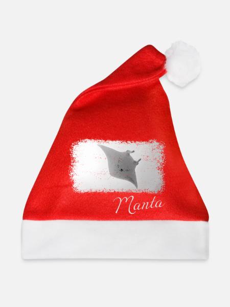 Mantarochen - Weihnachtsmütze - Rot - Vorne