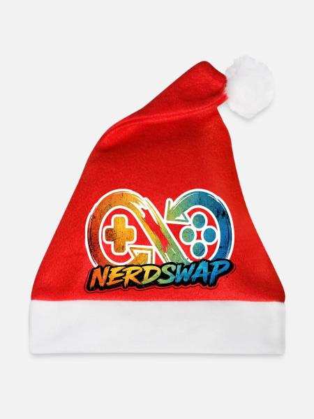 NerdSwap Gaming Merch - Weihnachtsmütze - Rot