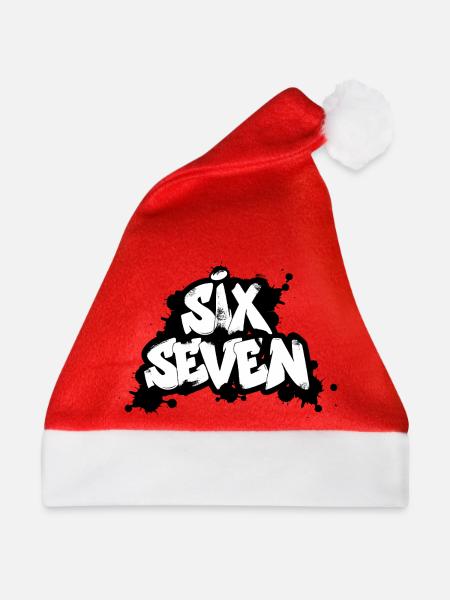 Six Seven Graffiti - Weihnachtsmütze - Rot