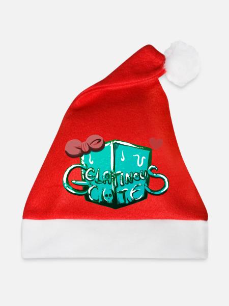 Gelatinous Cube - Weihnachtsmütze - Rot