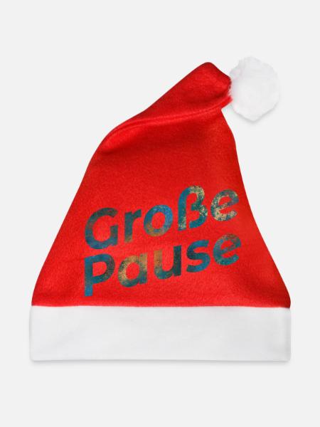 Große Pause - Weihnachtsmütze - Rot