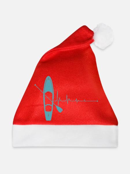 Pulseboard und Paddel - Weihnachtsmütze - Rot