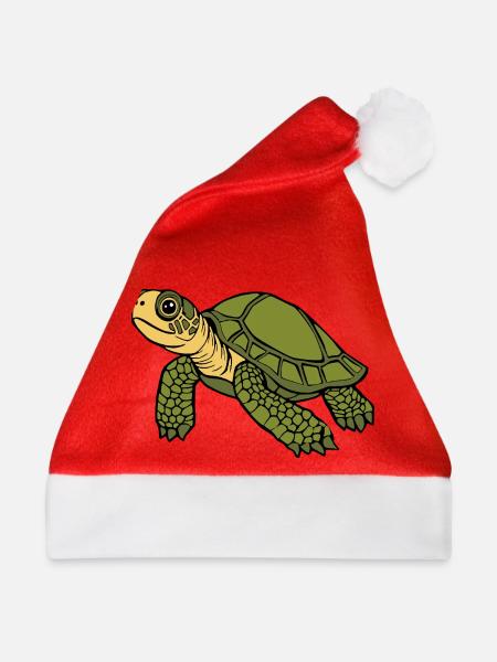 Schildkröten Schildkröten - Weihnachtsmütze - Rot