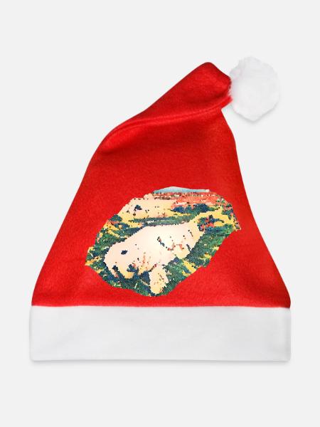 Robbe - Weihnachtsmütze - Rot
