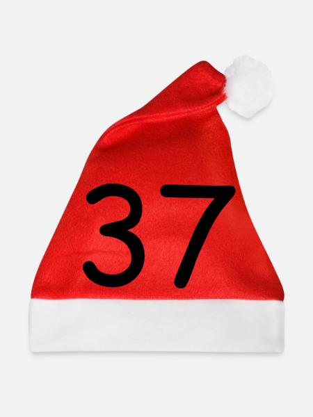 37 - Weihnachtsmütze - Rot