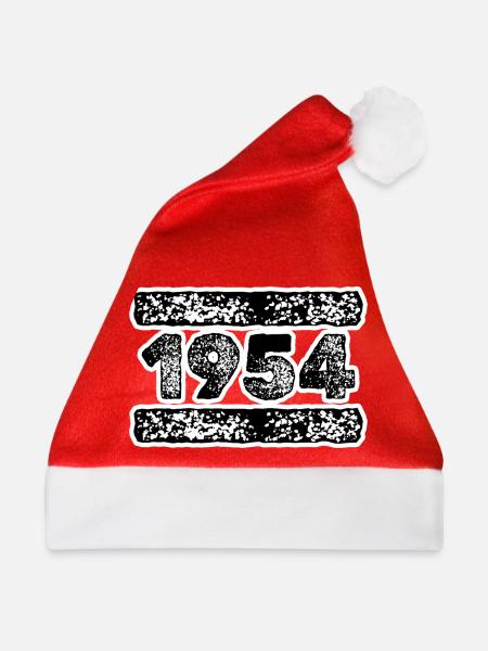 1954 - Weihnachtsmütze - Rot