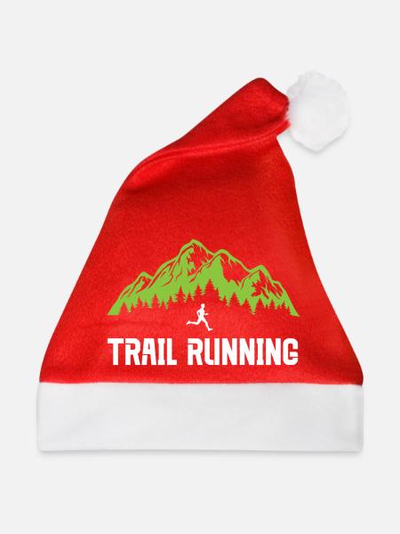 Trailrunning - Weihnachtsmütze - Rot