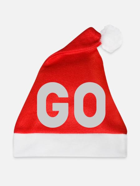GO - Weihnachtsmütze - Rot