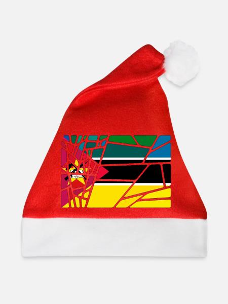 Mosambik - Weihnachtsmütze - Rot