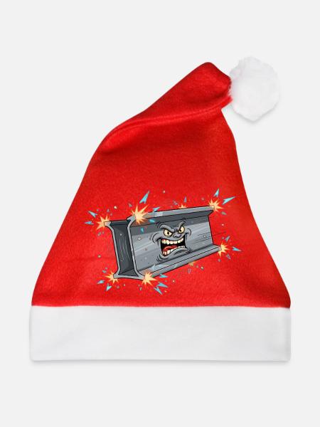Dumpster Rage Streetwear - Weihnachtsmütze - Rot