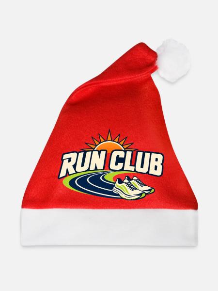 Run Club Track Sunrise - Weihnachtsmütze - Rot