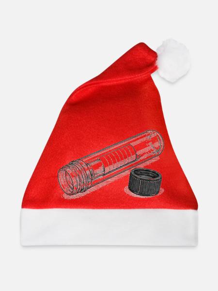 Geocaching PETling - Weihnachtsmütze - Rot