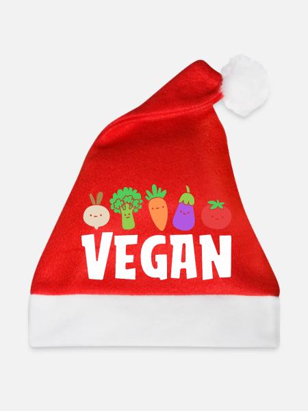 Diätassistent Diät Vegan - Weihnachtsmütze - Rot