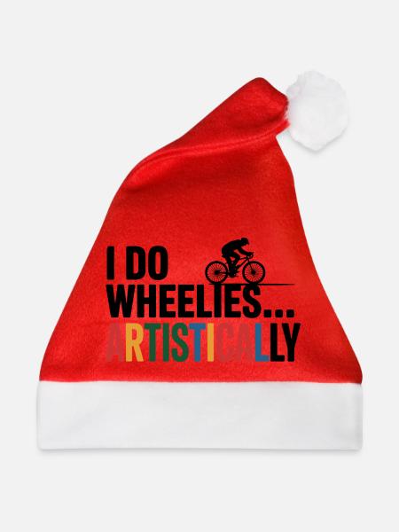 Künstlerisches Radfahren Grace - Weihnachtsmütze - Rot