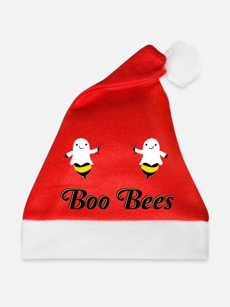 Boo Bees Halloween Duo - Weihnachtsmütze - Rot