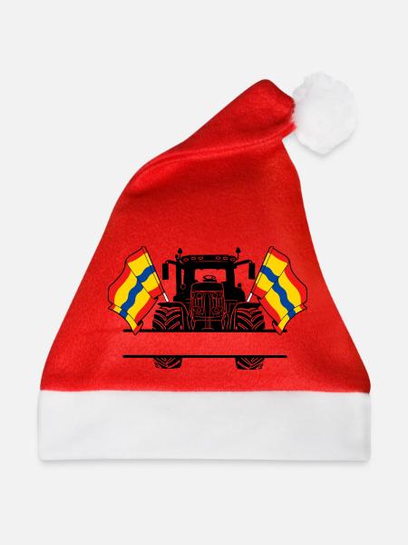 Overijssel_Tractor_Custom_Edition - Weihnachtsmütze - Rot