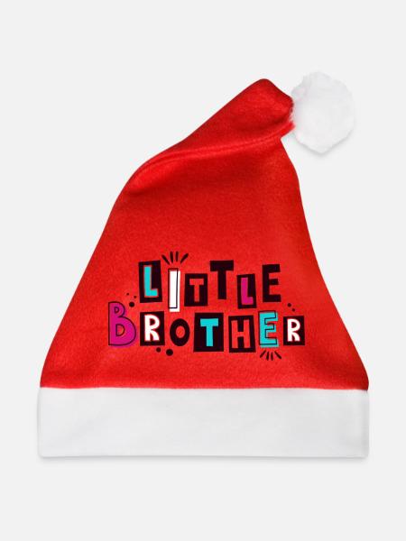 Kleiner Bruder - Weihnachtsmütze - Rot