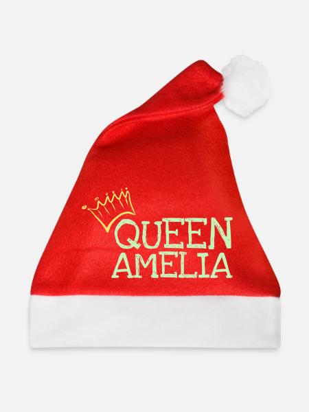 Amelia - Weihnachtsmütze - Rot