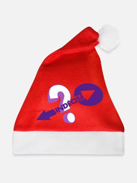 Unentschieden - Weihnachtsmütze - Rot