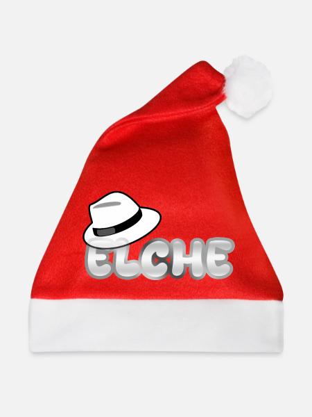 Elche - Weihnachtsmütze - Rot