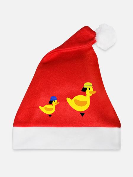 Feuerwehrenten - Bube - Weihnachtsmütze - Rot