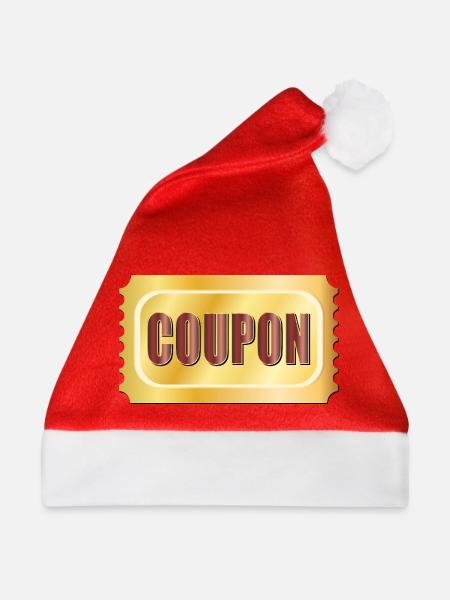 Gutscheingutschein - Weihnachtsmütze - Rot