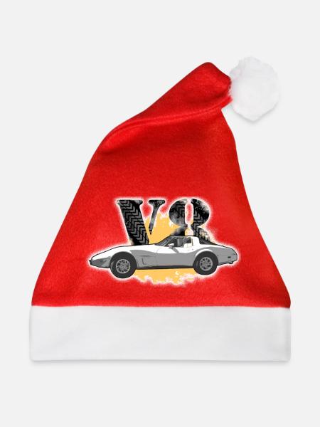 C3 Stingray V8 - Weihnachtsmütze - Rot - Vorne