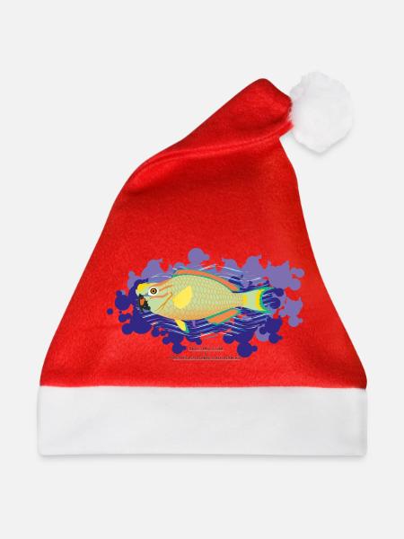 Papageienfisch / Hybride - Weihnachtsmütze - Rot