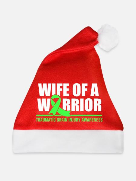 Autounfall Schädel-Hirn-Trauma Schädelhirntrauma - Weihnachtsmütze - Rot