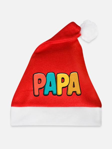 DAP Rainbow Pop Art - Weihnachtsmütze - Rot